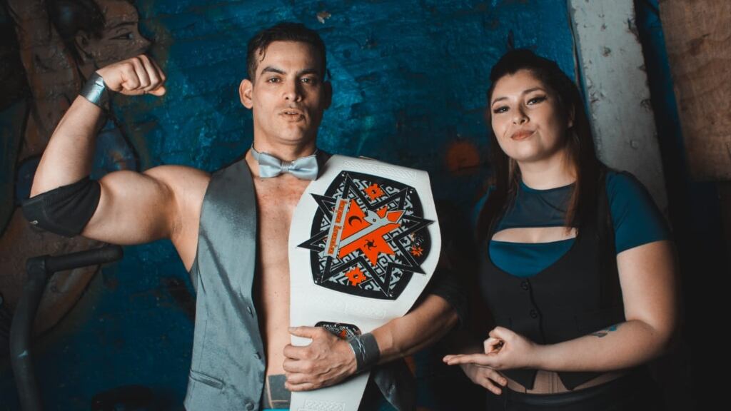Maurice campeón lucha libre sordo