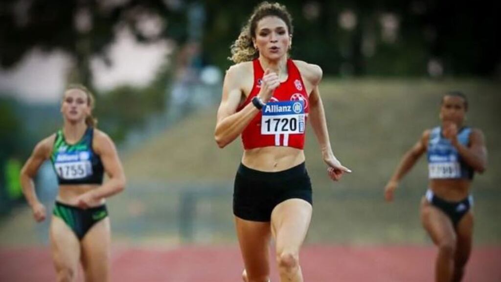 Martina Weil supera su propio récord nacional en los 200 metros indoor