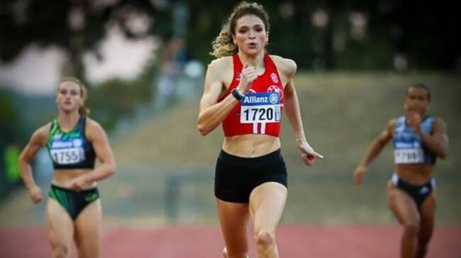 Martina Weil supera su propio récord nacional en los 200 metros indoor