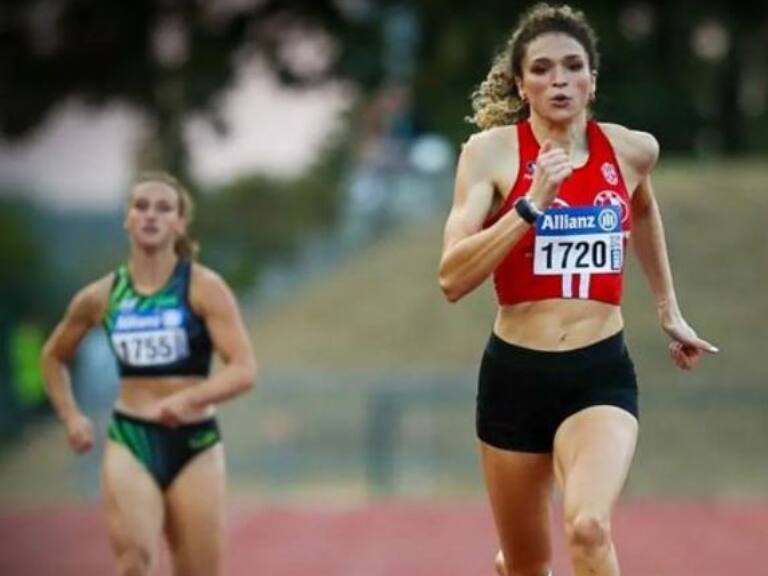 Martina Weil supera su propio récord nacional en los 200 metros indoor
