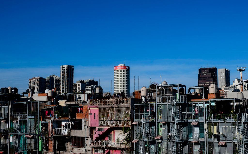 Una imagen de la Villa 31 de Buenos Aires