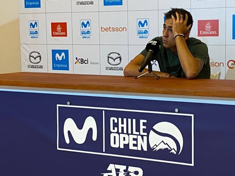 Alejandro Tabilo, destrozado tras su eliminación en el Chile Open 2023: «Han sido un par de meses duros»