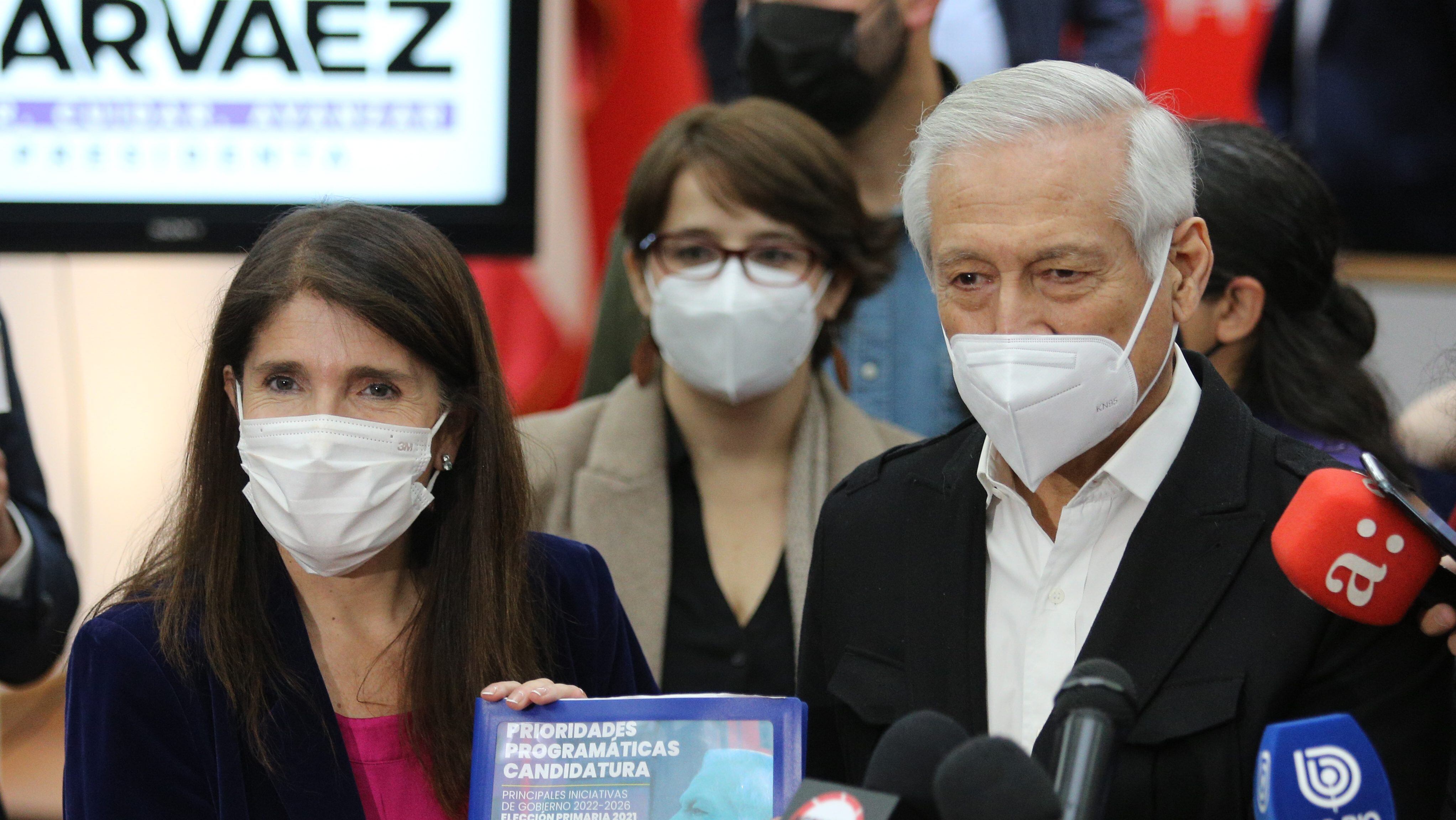 Paula Narváez y Heraldo Muñoz