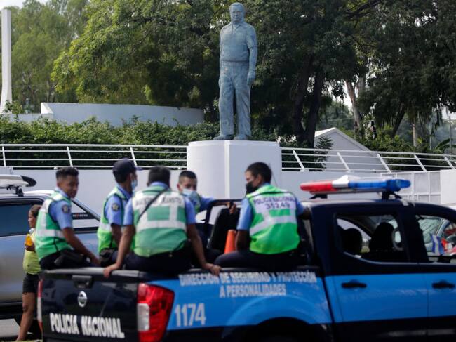 La policía vigila el domicilio de Cristiana Chamorro en Managua