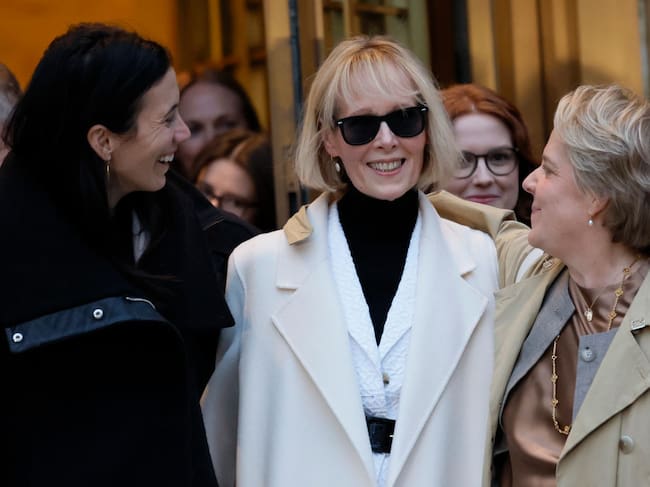 Getty Images | E. Jean Carroll saliendo del tribunal tras conocerse veredicto contra Donald Trump