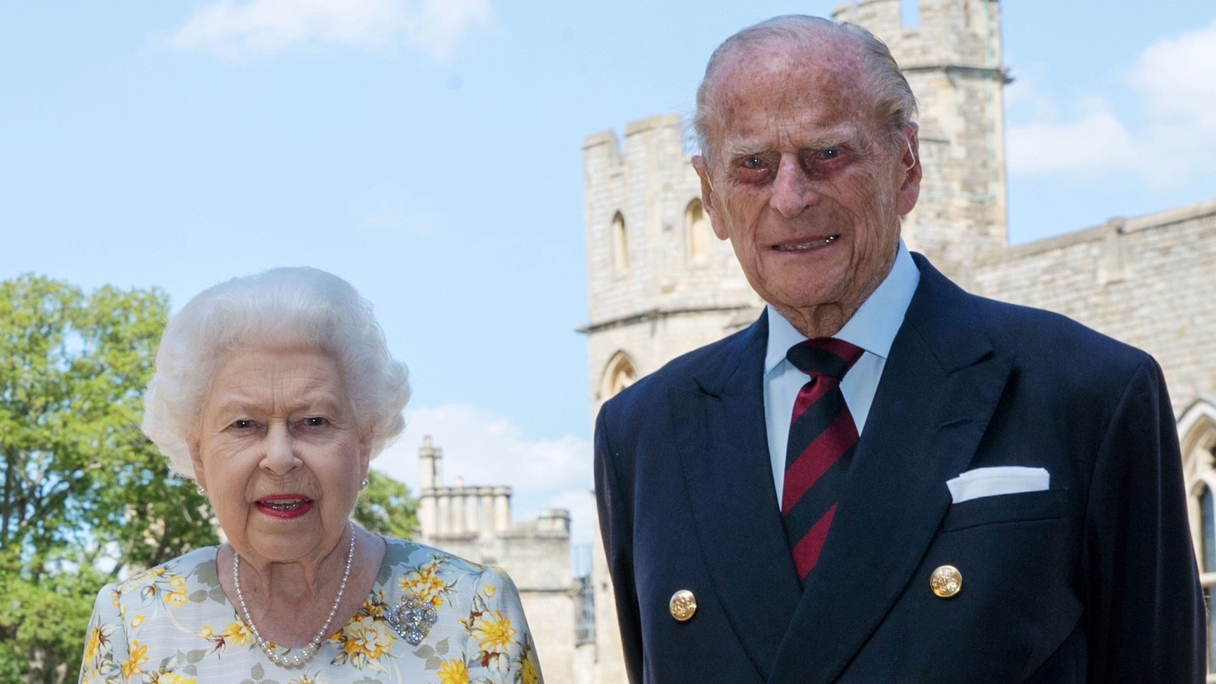 Reina Isabel II y príncipe Felipe