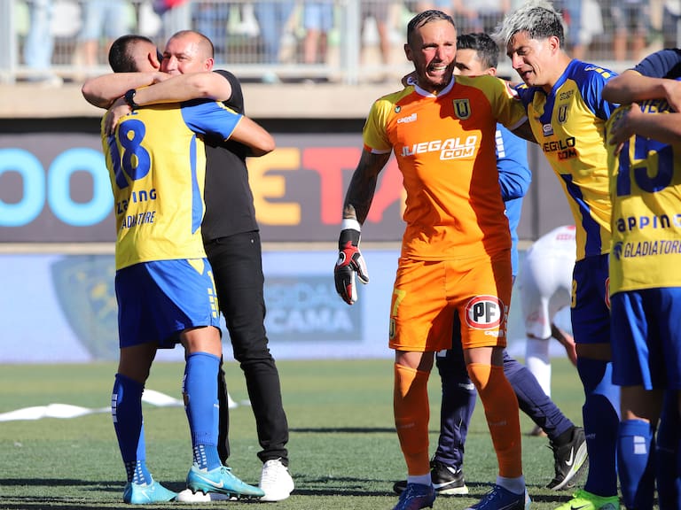 Cristian Campestrini, arquero de la Universidad de Concepción
