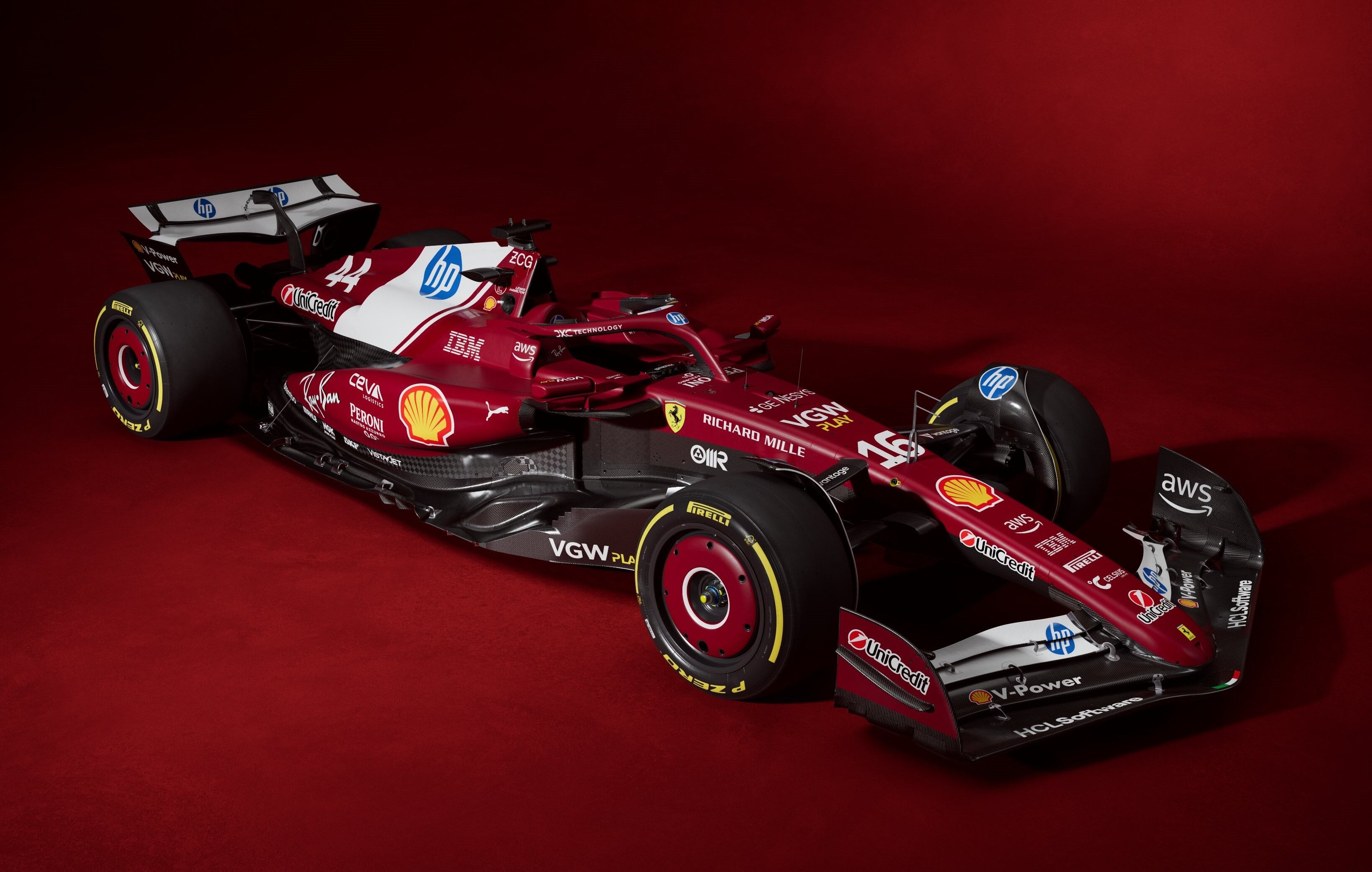 Ferrari reveló el nuevo SF-25 para la presente temporada de la F1 | X: F1