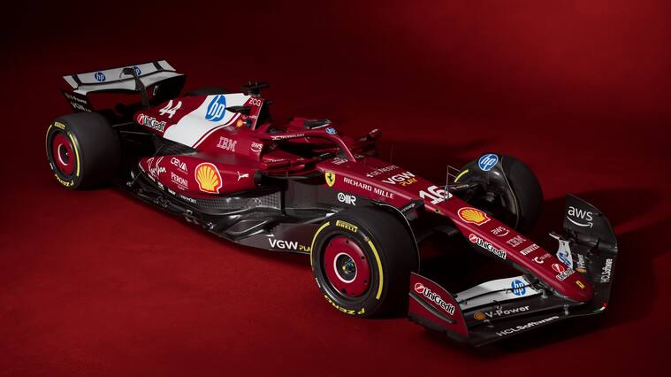 Ferrari reveló el nuevo SF-25 para la presente temporada de la F1 | X: F1