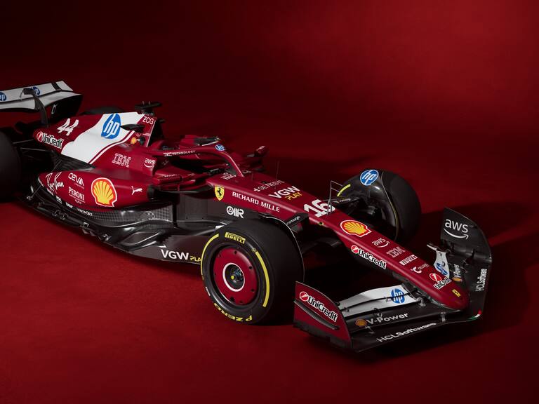 Ferrari reveló el nuevo SF-25 para la presente temporada de la F1 | X: F1