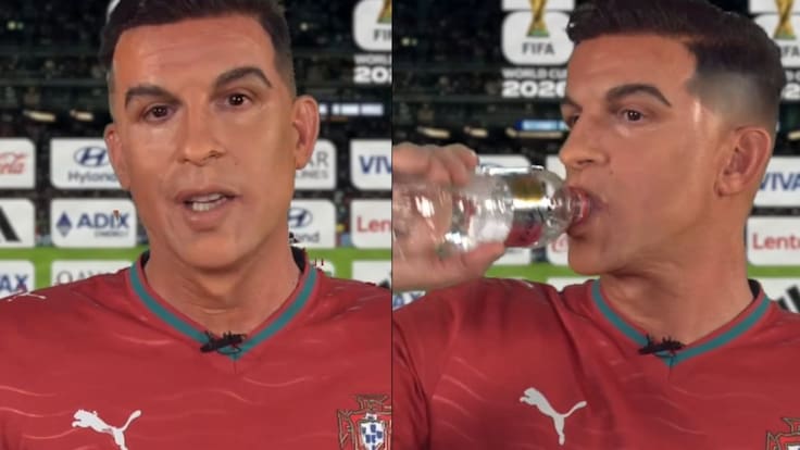Volvió a sorprender a todos: Kramer imitó a Cristiano Ronaldo tras la eliminación de Portugal en el Mundial 2026
