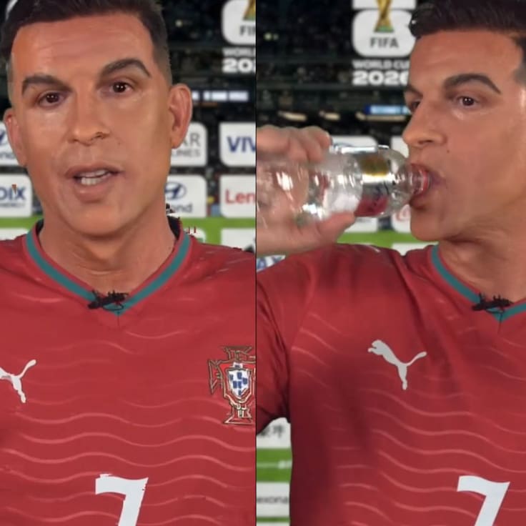 Volvió a sorprender a todos: Kramer imitó a Cristiano Ronaldo tras la eliminación de Portugal en el Mundial 2026