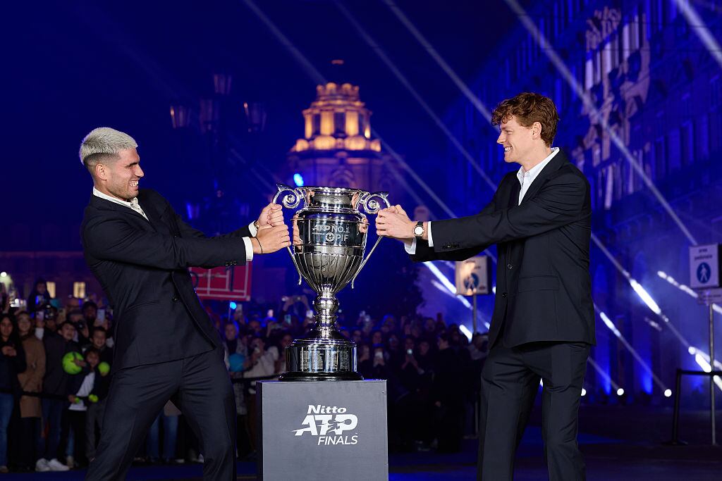 Carlos Alcaraz y Jannik Sinner definen al monarca del torneo