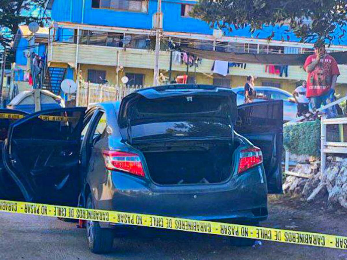 A horas de la Navidad: balacera deja dos muertos en Talcahuano