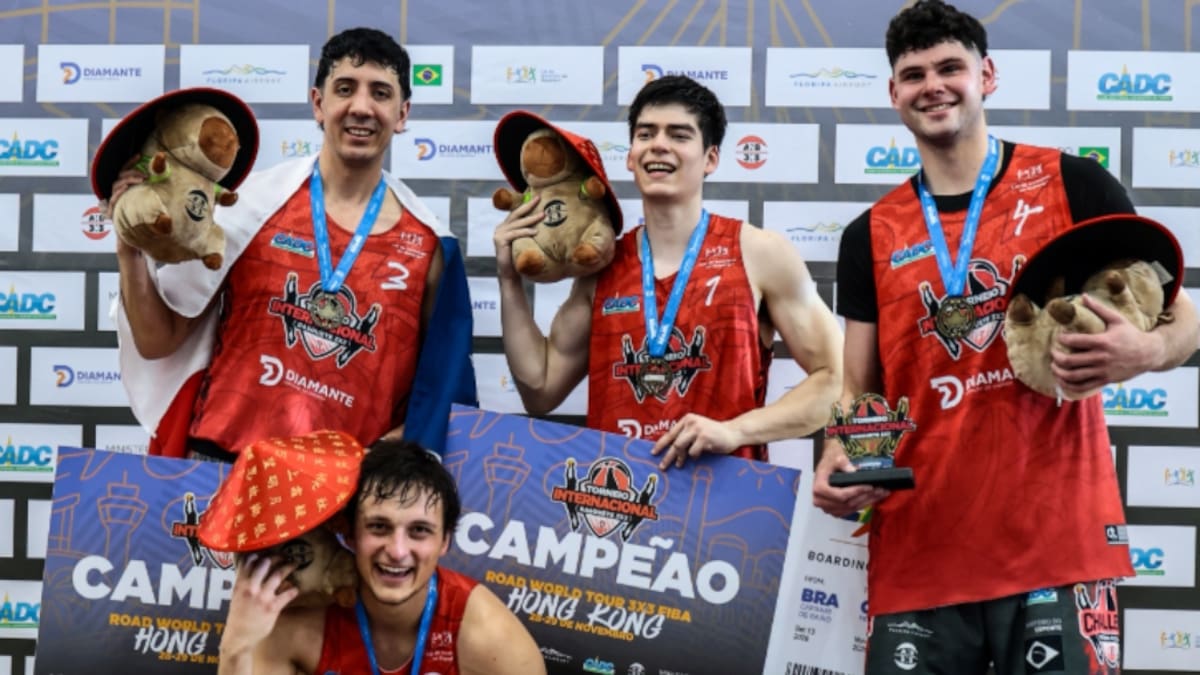 Team Chile del básquetbol 3x3 gana torneo en Brasil y se clasifica a importante evento en Hong Kong