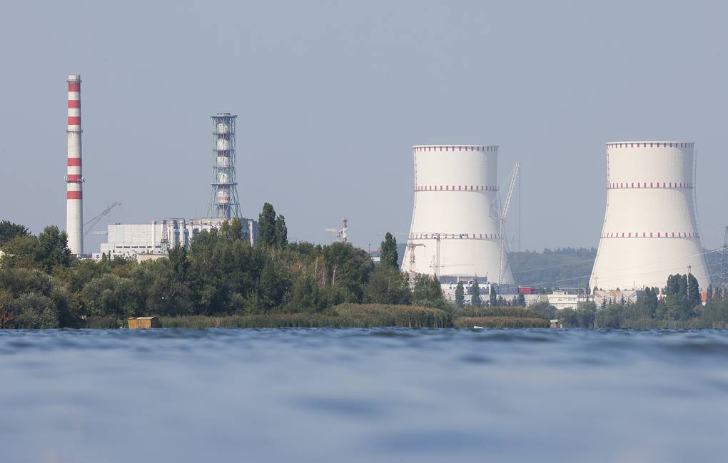 Imagen de la central nuclear de la región de Kursk en Rusia.