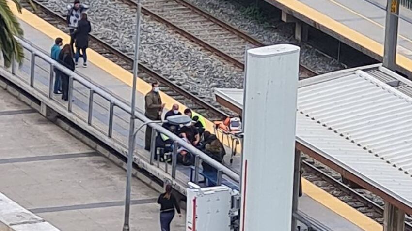 Dos personas resultados heridas tras balacera en metro de valparaíso
