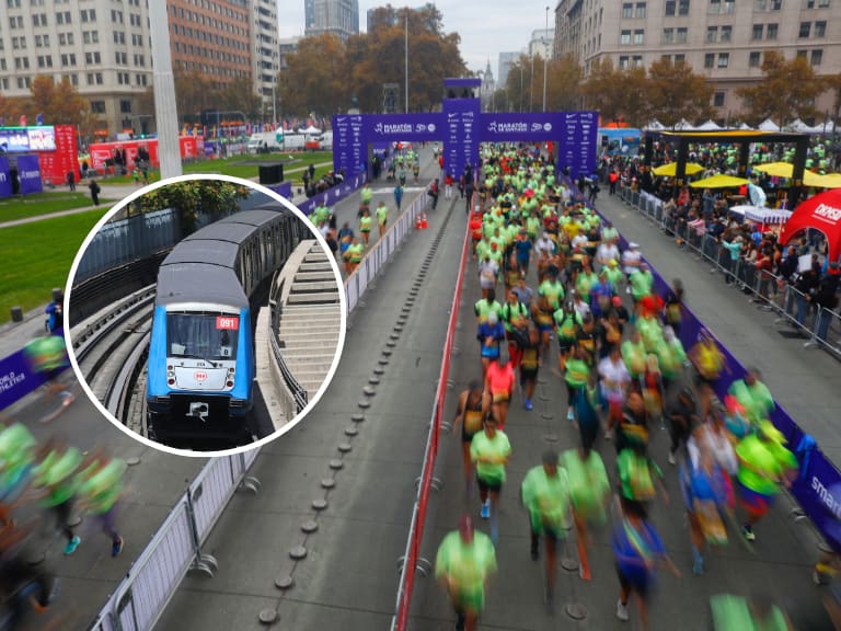 Maratón de Santiago 2026: este será el horario especial de Metro durante este fin de semana