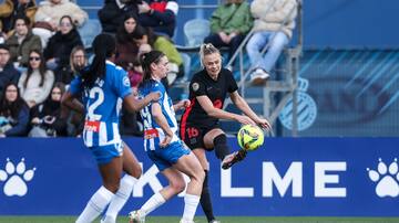 VIDEO. Inaceptable: jugadora del FC Barcelona tocó los genitales de su rival en pleno partido