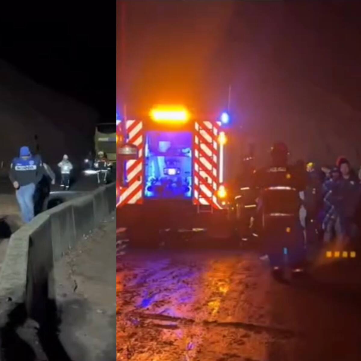 Temporal en el norte de Chile: dramático rescate de 30 personas en Iquique tras quedar atrapados por deslizamientos
