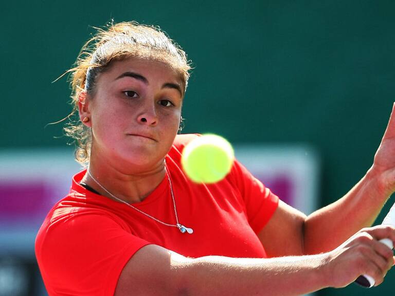 Bárbara Gatica inscribió su nombre en los cuartos de final de singles y semifinales del dobles en el W25 de Salinas