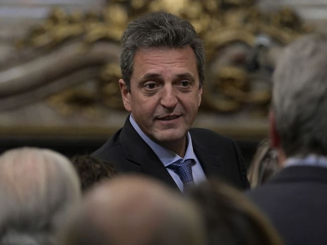 El ministro de Economía de Argentina, Sergio Massa
