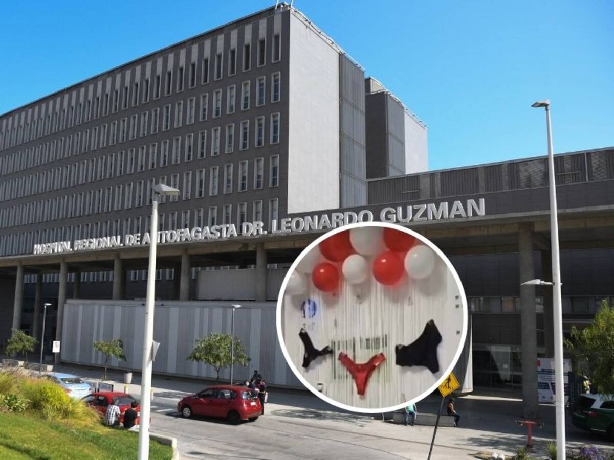 Con ropa interior colgada: denuncian realización de despedida de soltera en horario laboral en Hospital de Antofagasta