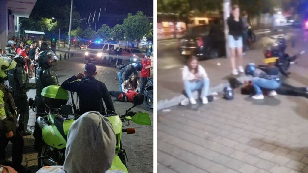 Dos muertos y 14 heridos deja riña entre hinchas de Atlético Nacional e Independiente de Medellín en Colombia