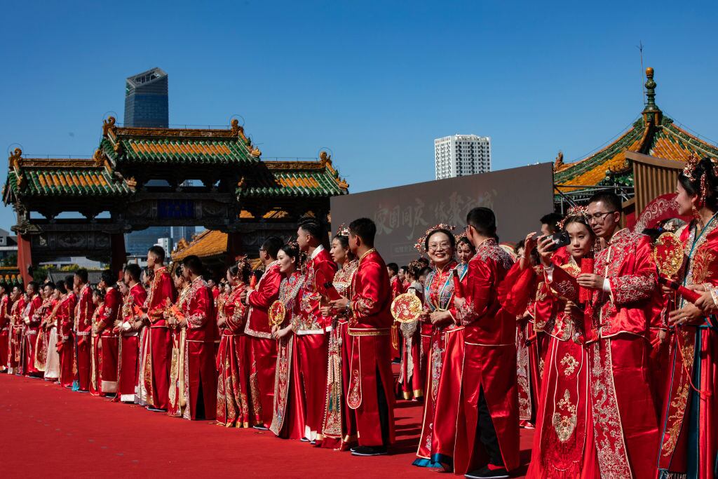 Boda masiva en Pekín, China | Getty Images