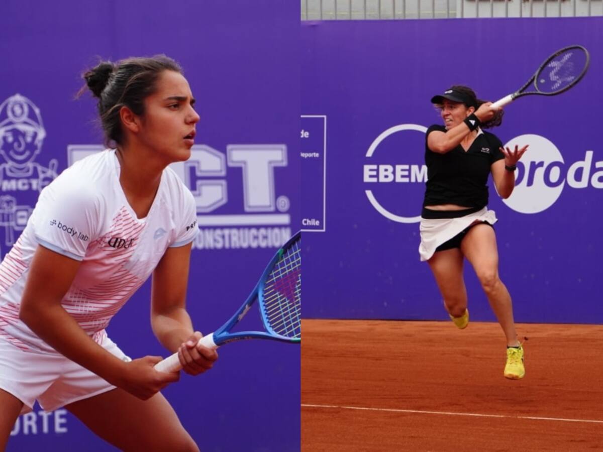Antonia Vergara y Fernanda Labraña avanzan a las semifinales del W15 Santiago