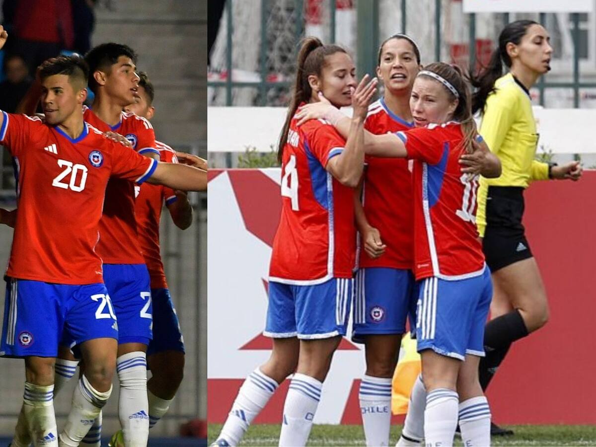 La Roja ya tiene fixture para su estreno en el fútbol masculino y femenino de Santiago 2023