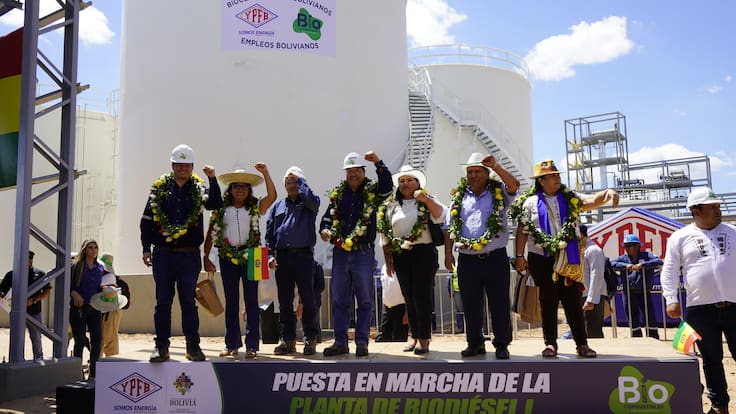 Bolivia comenzó a operar su primera planta de biocombustible y busca terminar dependencia energética