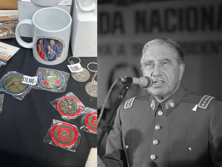 Venta de imágenes de Pinochet en Día de los Patrimonios genera polémica en la Escuela Militar