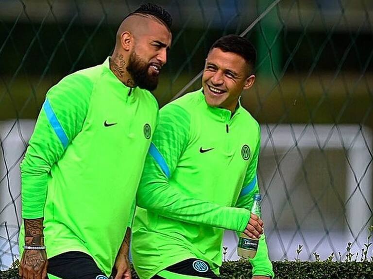 Arturo Vidal con Inter