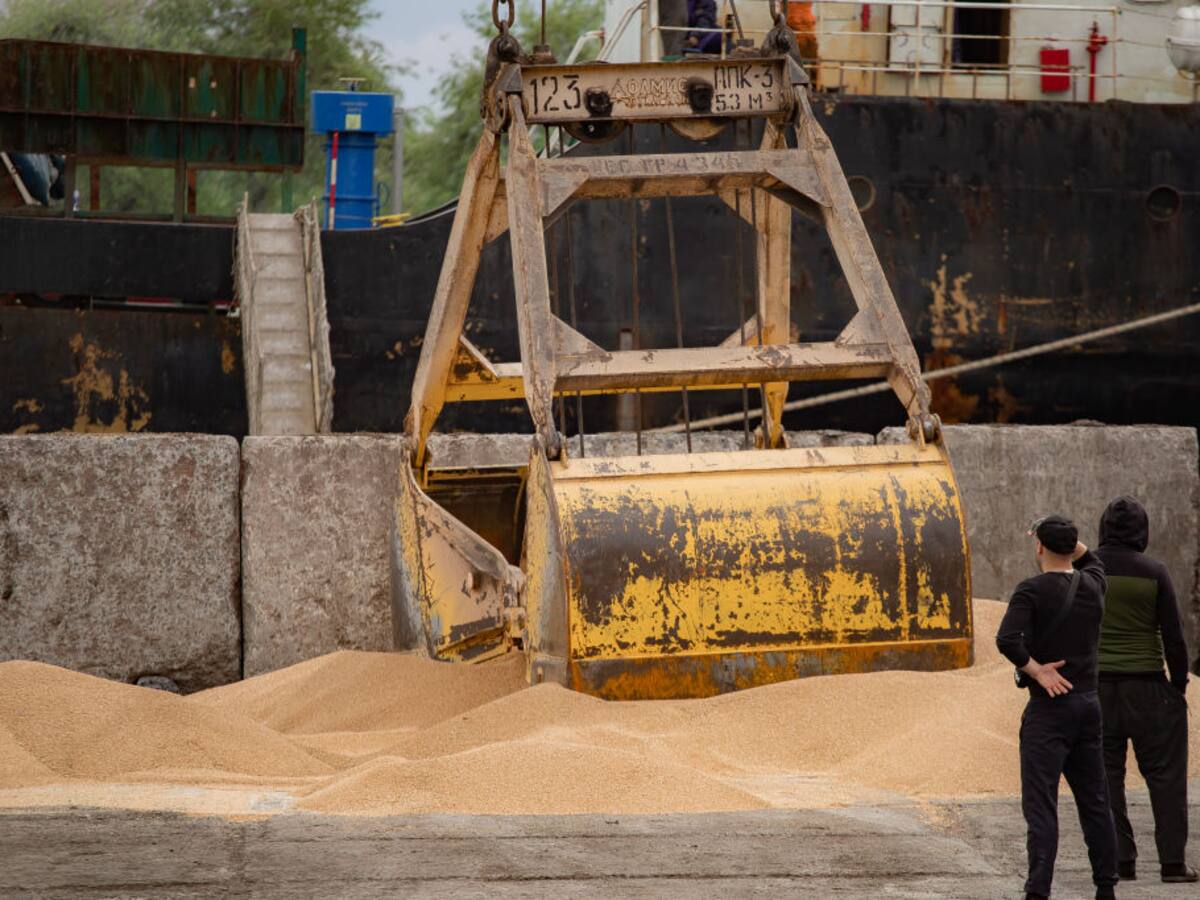 Rusia descarta ampliar exportación de cereales desde Ucrania