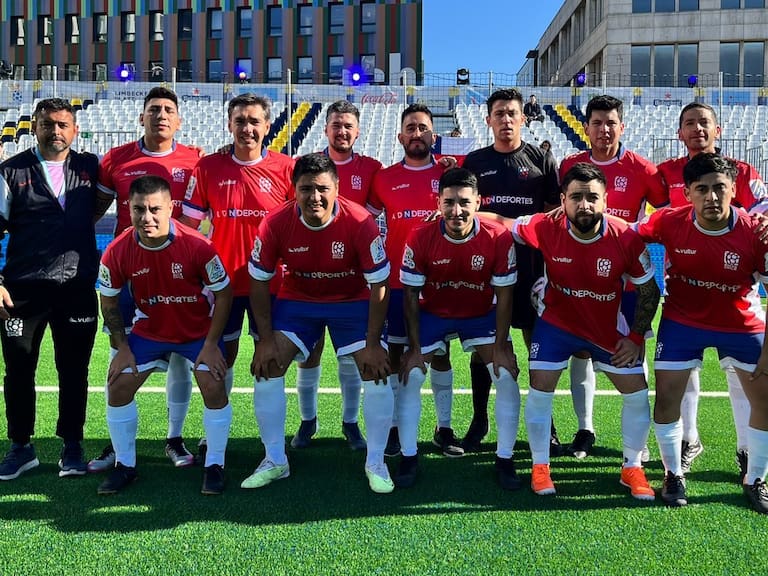 Selección chilena Fútbol 6