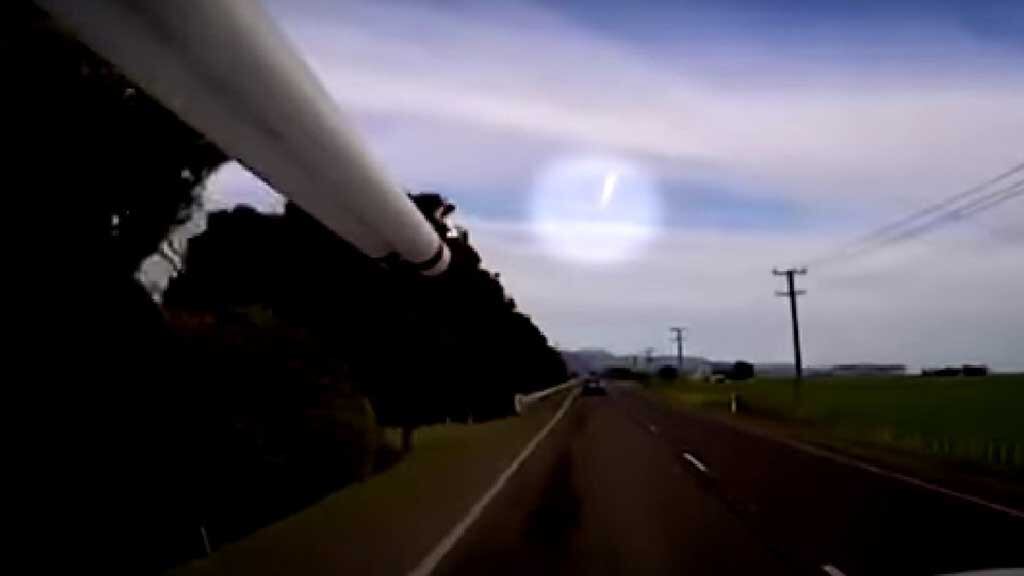 Caída de meteorito