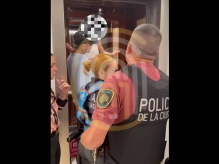 Registro muestra el último escándalo de Mauro Icardi y Wanda Nara: incluye pelea con policías en un ascensor