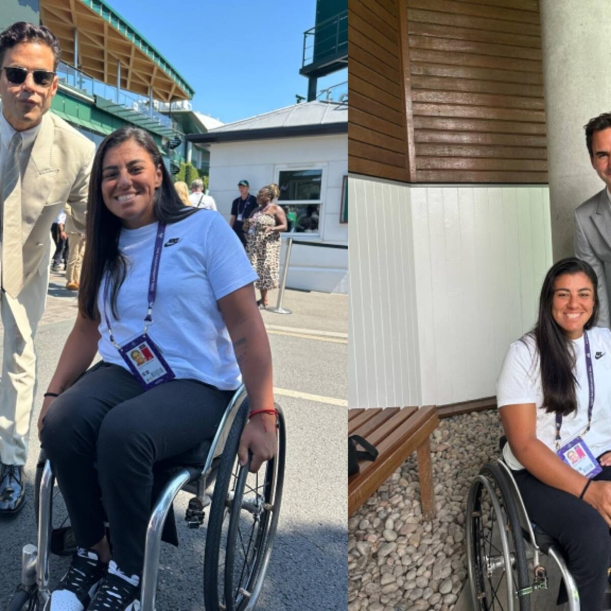 “Soy bien chilena para eso”: el lujoso paso de Macarena Cabrillana en su primer Wimbledon