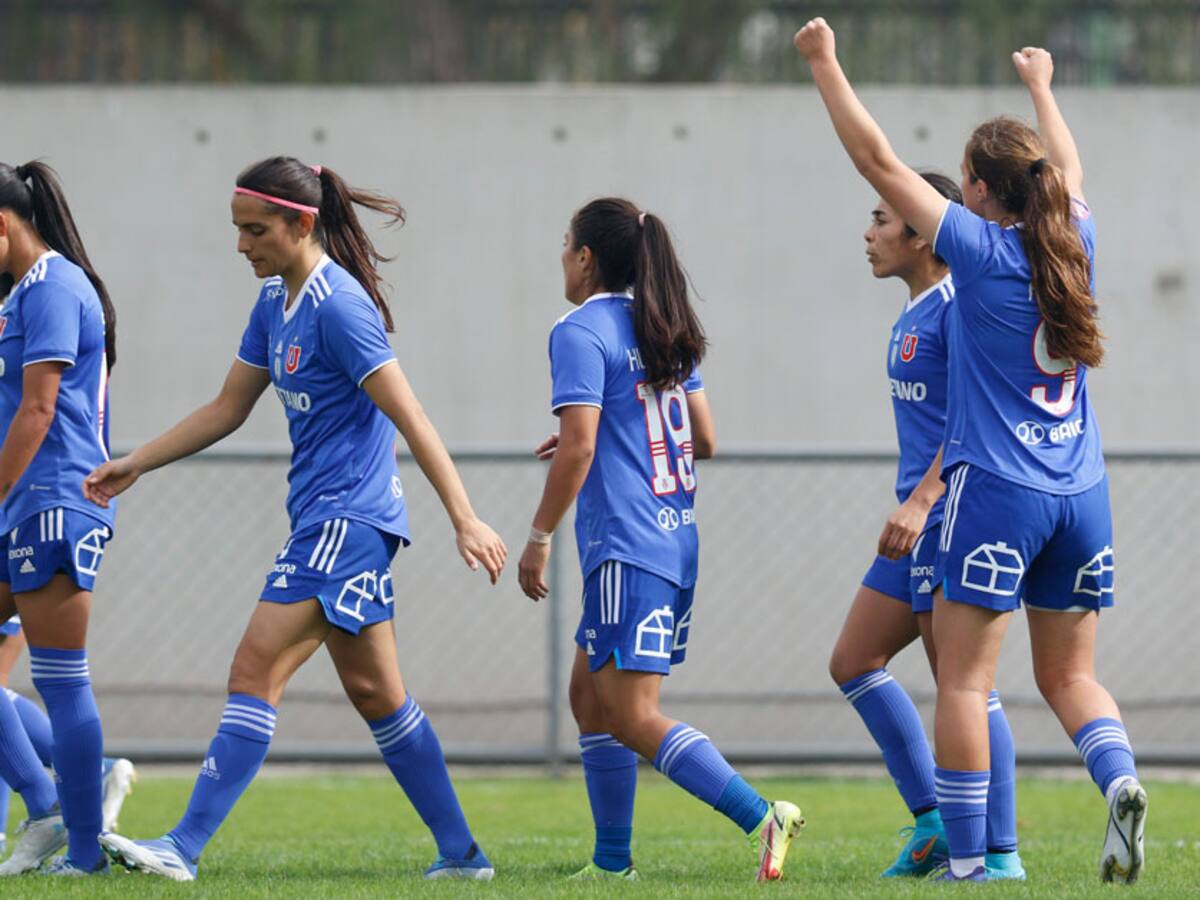 La U derrotó a Fernández Vial y retomó la cima del Campeonato Nacional Femenino 2022