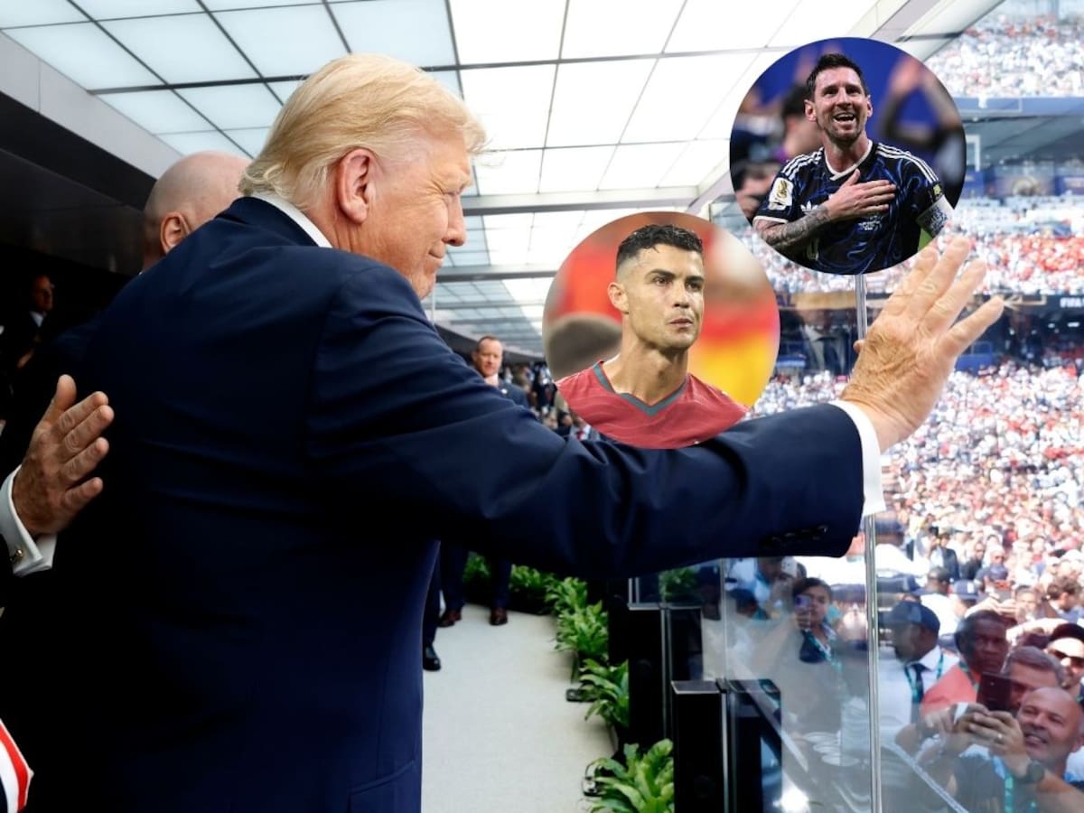 La especial frase de Trump sobre Messi y Cristiano Ronaldo antes de la final del Mundial 2026: “Es difícil...”