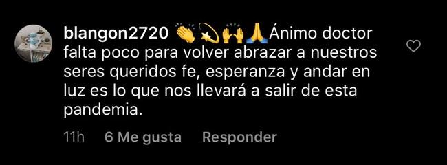 Comentario publicación Dr.Ugarte