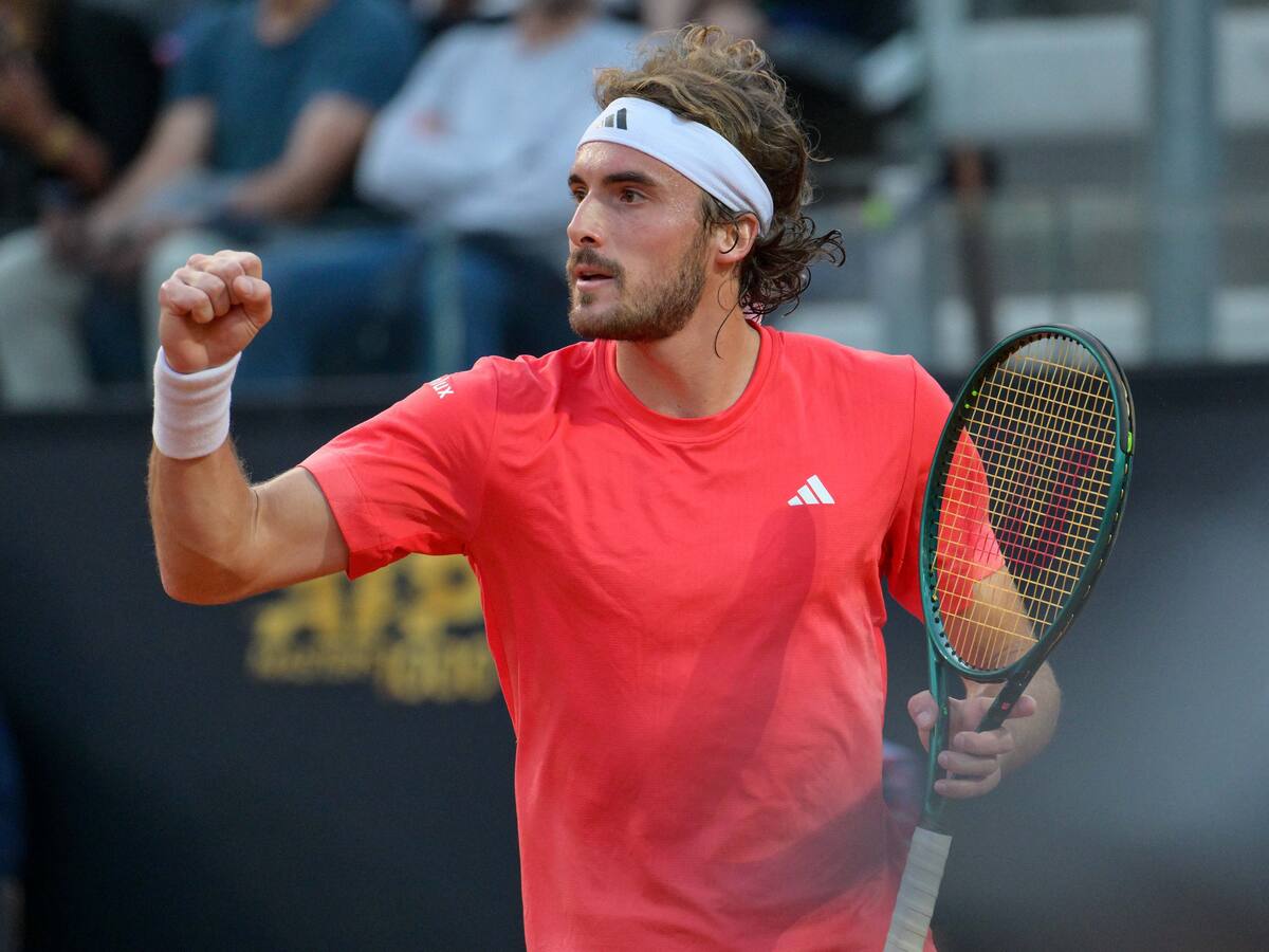 Stefanos Tsitsipas arrasa en Roma para ser el próximo rival de Nicolás Jarry