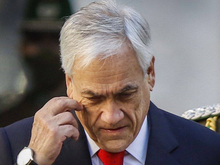 14 de septiembre del 2020/SANTIAGOEl Presidente de la Republica, Sebastián Piñera, llega al Palacio de la Moneda, y camina por el patio de Los Cañones, tras recibir los Honores de la Guardia de Palacio.
FOTO: SEBASTIAN BELTRAN GAETE/AGENCIAUNO