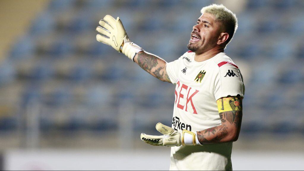 19 de Abril del 2021/RANCAGUADiego Snchez, durante el partido valido por la cuarta fecha del Campeonato Nacional AFP PlanVital 2021, entre Universidad de Chile vs Union Espaola, disputado en el Estadio El Teniente.
FOTO:JAVIER VALDES LARRONDO/AGENCIAUNO