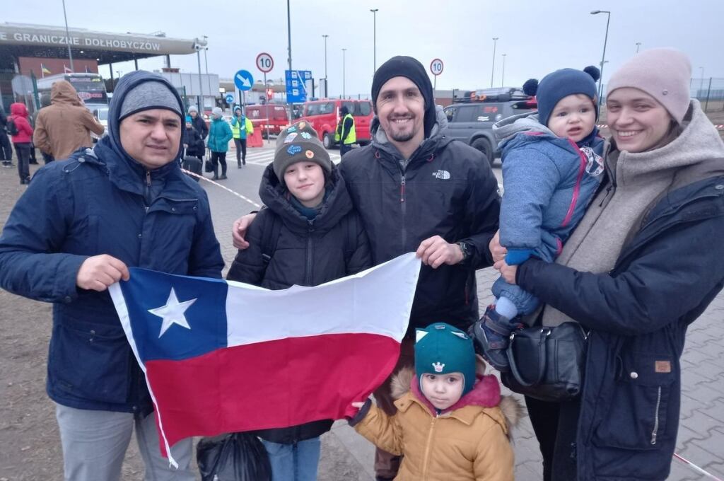 Guerra Rusia y Ucrania - Evacuación de chilenos