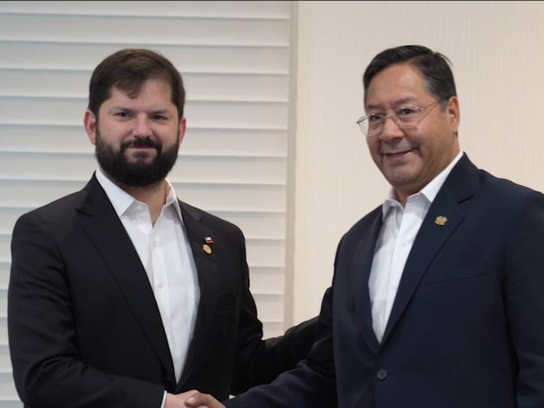 Presidente Boric sostiene reunión bilateral con su par de Bolivia Luis Arce