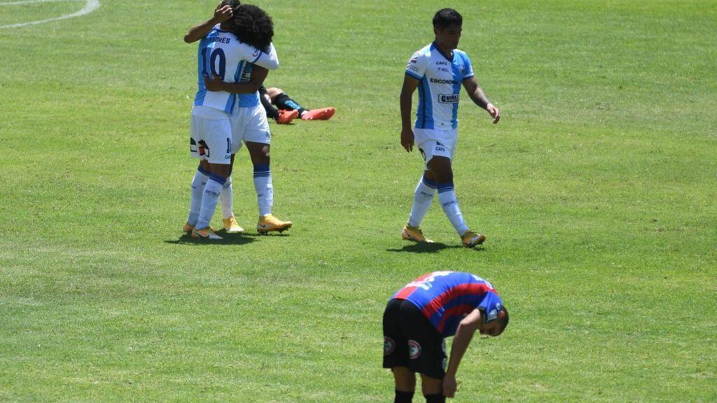 19 DE ENERO 2021 / ANTOFAGASTA , durante el partido valido por la Trigésima Primera fecha del Campeonato Nacional AFP Plan Vital 2020, entre Deportes Antofagasta vs Deportes Iquique , disputado en el Estadio Calvo & Bascuñan
FOTO CAMILO ALFARO / AGENCIAUNO