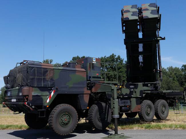El sistema de misiles Patriot expuesto en evento en Alemania
