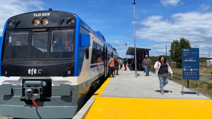 El tren regresa a Puerto Montt tras 18 años